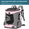 Show in main carousel: Petsfit Easy-Fit Airline Approved Backpack Dog & Cat Carrier, 13.5 x 12.5 x 17.5-in, Pink slide 6 of 11