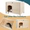 Show in main carousel: Petsfit Folding Cat Litter Box Enclosure, Burlywood, Small slide 2 of 7