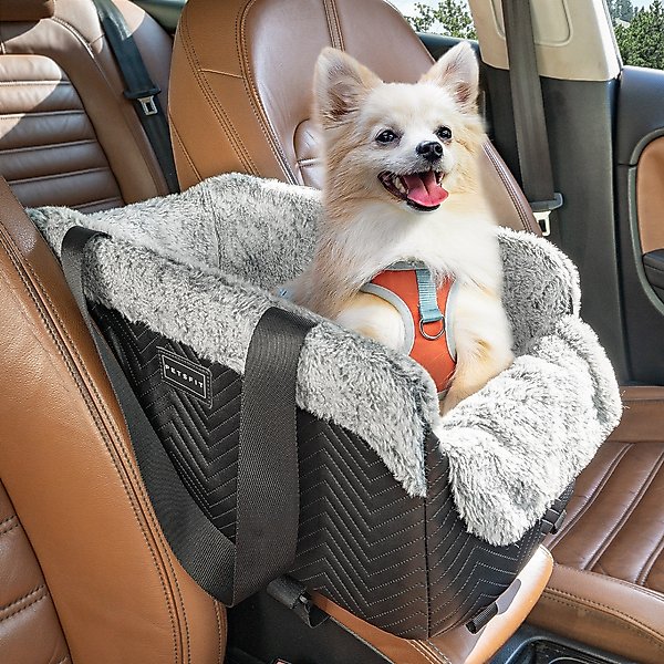 Console Dog Car Seat Snoozer Small Console Lookout Car Seat, Black