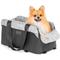 Show in main carousel: Petsfit Luxury Center Console Small Dog Car Booster Seat Carrier, Black slide 9 of 11