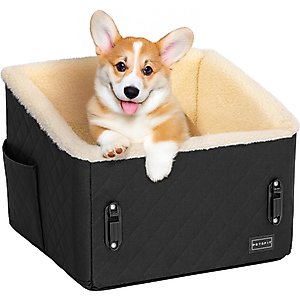 Petsfit Medium Dog Car Booster Seat, Black