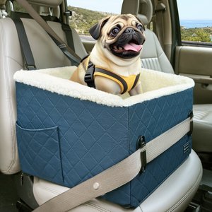 Petsfit Medium Dog Car Booster Seat, Blue