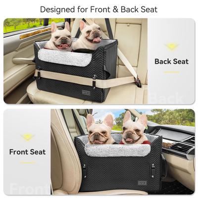 Show full view: Petsfit Medium Dog Car Booster Seat, Medium+, Black slide 3 of 11