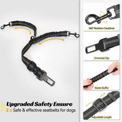 Show full view: Petsfit Medium Dog Car Booster Seat, Medium+, Black slide 9 of 11