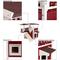 Show in main carousel: Petsfit Outdoor Cat House with Scratching Pad, Red slide 4 of 6