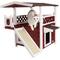 Show in main carousel: Petsfit Outdoor Cat House with Scratching Pad, Red slide 5 of 6