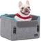 Show in main carousel: Petsfit Portable Small Dog Car Booster Seat, Gray, Medium slide 1 of 10