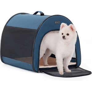 Petsfit Portable Soft-Sided Dog & Cat Crate, Blue, 19 inch