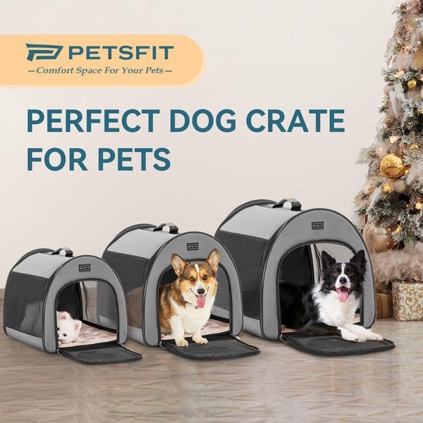 Petsfit Portable Soft-Sided Dog & Cat Crate