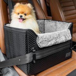 Petsfit Small Dog Car Booster Seat, Medium, Black