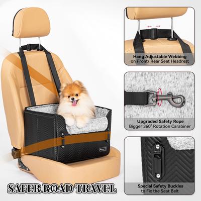 Petsfit Small Dog Car Booster Seat, Medium