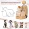 Show in main carousel: Petsfit Small Dog Car Booster Seat with Clip-On Leash & Adjustable Straps, Medium, Khaki slide 7 of 10