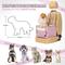 Show in main carousel: Petsfit Small Dog Car Booster Seat with Clip-On Leash & Adjustable Straps, Medium, Purple slide 8 of 10