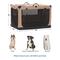 Show in main carousel: Petsfit Soft Sided 3-Door Collapsible Dog Crate, Khaki, Large slide 5 of 12
