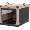 Show in main carousel: Petsfit Soft Sided 3-Door Collapsible Dog Crate, Khaki, X-Large slide 9 of 12