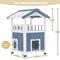 Show in main carousel: Petsfit Two Level Wooden Outdoor Cat House, Blue slide 3 of 10