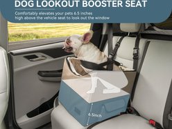 Petsfit Washable Dog Car Booster Seat with Portable Carrying Case, Khaki, Small slide 2 of 9