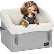 Show in main carousel: Petsfit Waterproof PU Leather Medium Dog Car Booster Seat, Grey slide 1 of 11