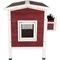 Show in main carousel: Petsfit Weatherproof Outdoor Cat House with Stairs, Red slide 5 of 6
