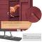 Show in main carousel: Petsfit Wooden Chicken Coop, 3 to 5 Chicken Capacity, Red slide 4 of 6