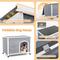 Show in main carousel: Petsfit Wooden Folding Outdoor Dog House, Gray, Medium: 40.2-in slide 5 of 7