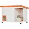 Show in main carousel: Petsfit Wooden Outdoor Cat House with Corridor, White slide 1 of 9