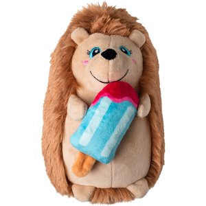 PETSHOP BY FRINGE STUDIO Be Cool Be Hedgy Squeaky Plush Dog Toy