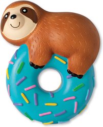 PETSHOP BY FRINGE STUDIO Donut Worry About A Thing Squeaky Dog Toy