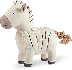 PETSHOP BY FRINGE STUDIO Earned My Stripes Earth Friendly Squeaky Plush Dog Toy