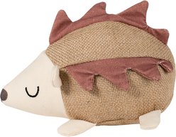 PETSHOP BY FRINGE STUDIO Hedgy Earth Friendly Squeaky Plush Dog Toy