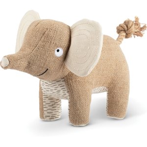 PETSHOP BY FRINGE STUDIO Earned My Stripes Earth Friendly Squeaky Plush Dog Toy