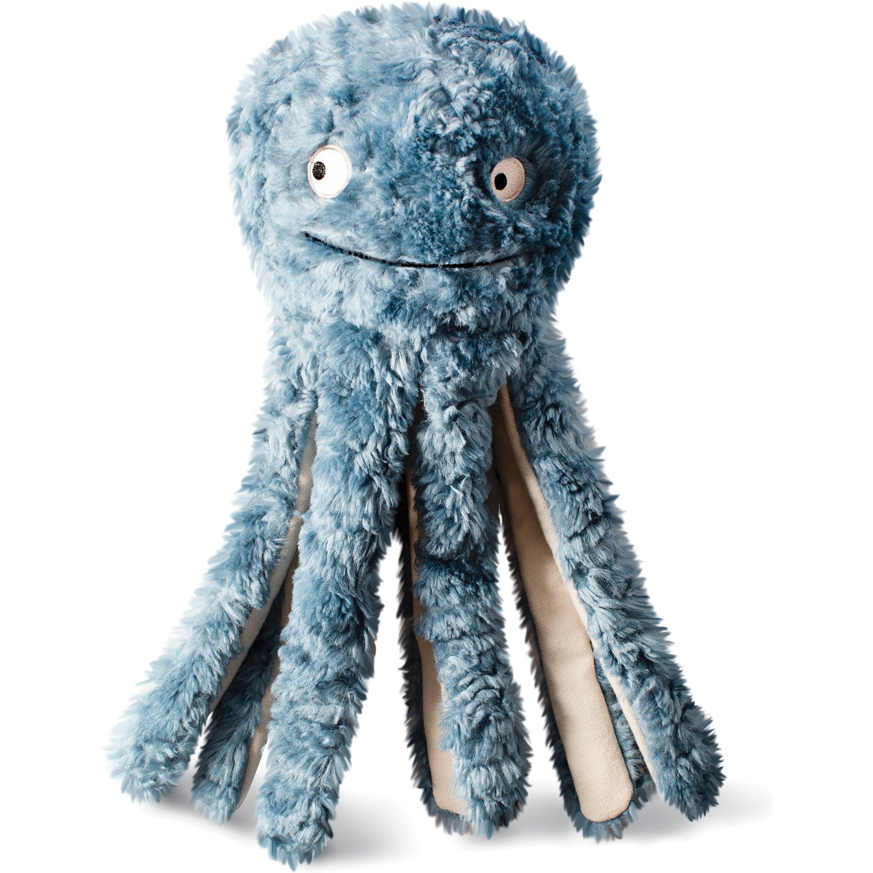 Fringe Studio Long Time No Sea 3D Earth Friendly Squeaky Plush Dog Toy