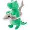 Show in main carousel: PETSHOP BY FRINGE STUDIO Shark Week Rex Squeaky Plush Dog Toy slide 1 of 3