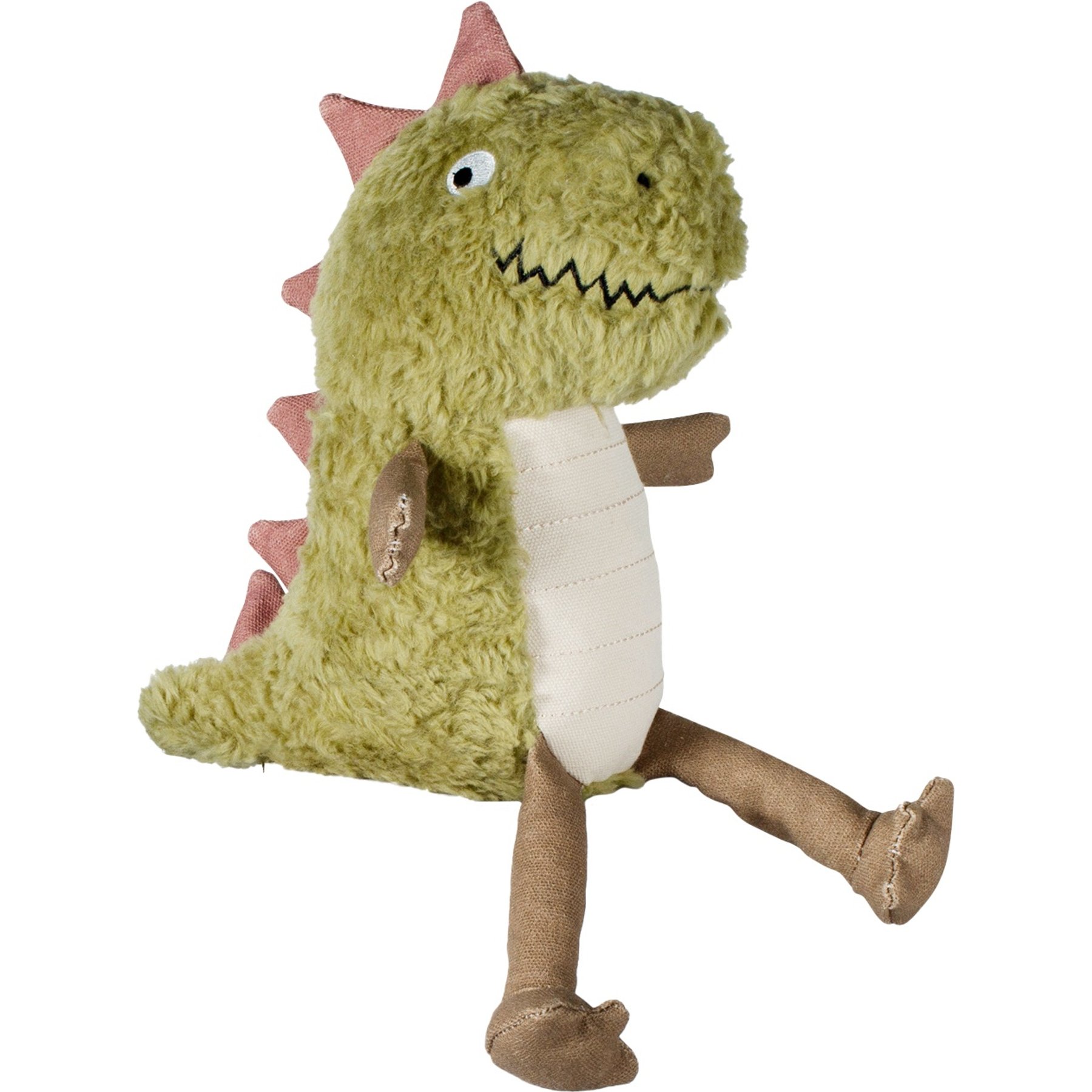 Fringe Studio Small Arms, Big Heart Earth Friendly Squeaky Plush Dog Toy