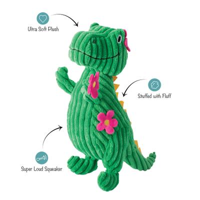 Show full view: PETSHOP BY FRINGE STUDIO Thorny But Cute Squeaky Plush Dog Toy slide 2 of 4
