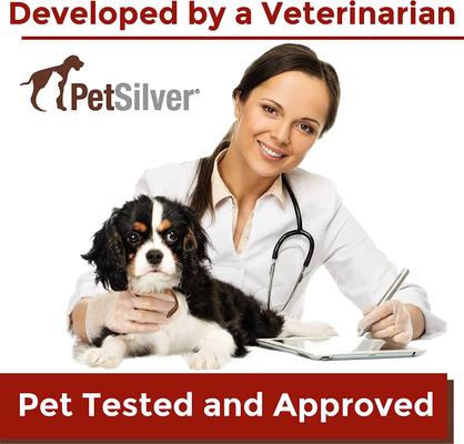 Show full view: PetSilver Chelated Silver with Hemp Oil Wound Gel for Dogs & Cats, 4-oz jar slide 6 of 7