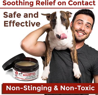 Show full view: PetSilver Chelated Silver with Hemp Oil Wound Gel for Dogs & Cats, 4-oz jar slide 7 of 7