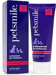Petsmile Professional Rotisserie Chicken Flavor Dog Toothpaste, Small, 2.5-oz tube
