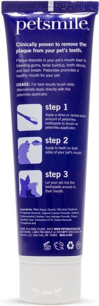 Petsmile Professional Say Cheese Flavor Dog & Cat Toothpaste