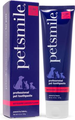 Show full view: Petsmile Professional Toothbrush + Rotisserie Chicken Flavor Dog Toothpaste, 4.2-oz tube slide 6 of 9