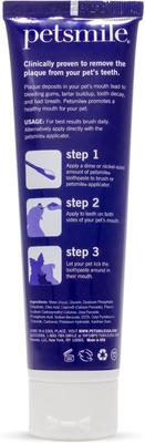 Show full view: Petsmile Professional Toothbrush + Rotisserie Chicken Flavor Dog Toothpaste, 4.2-oz tube slide 8 of 9