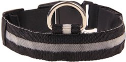 Petsonik Standard LED Dog Collar Black Small
