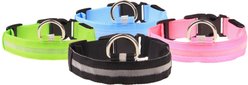 Petsonik Standard LED Dog Collar Blue Medium slide 2 of 9