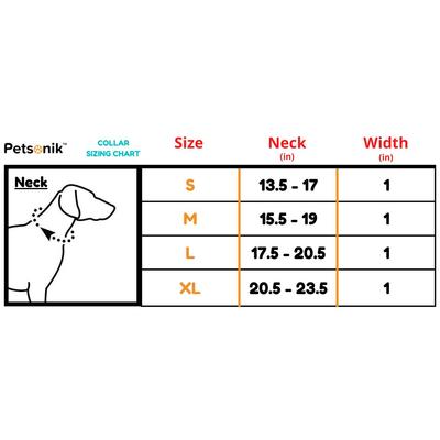 Show full view: Petsonik Standard LED Dog Collar Blue Medium slide 5 of 11