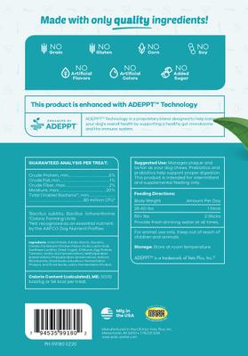 Show full view: PetsPrefer Chicken Flavor Dental Chews for Medium & Large Dogs, over 26 pounds, 10 count slide 3 of 4