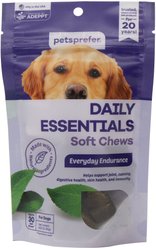 PetsPrefer Daily Essentials Pork Flavor Soft Chew Dog Supplement, 30 count