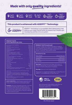 Show full view: PetsPrefer Daily Essentials Pork Flavor Soft Chew Dog Supplement, 30 count slide 3 of 3