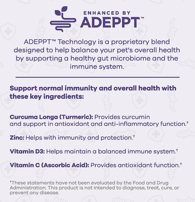 Show full view: PetsPrefer Immunity Support Chicken Flavor Powder Cat & Dog Supplement, 30-gram bottle slide 5 of 8