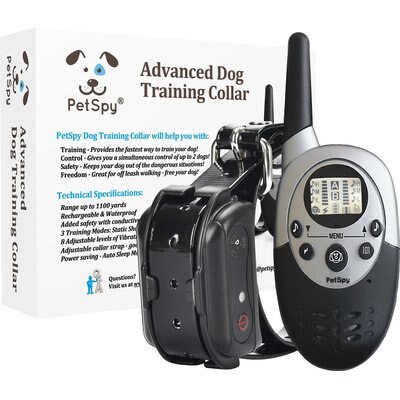 PetSpy PetSpy M86 3300-ft Advanced Remote Dog Training Collar, 1 collar