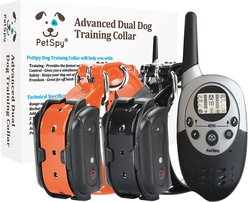 PetSpy M86 3300-ft Advanced Remote Dog Training Collar, 2 collars